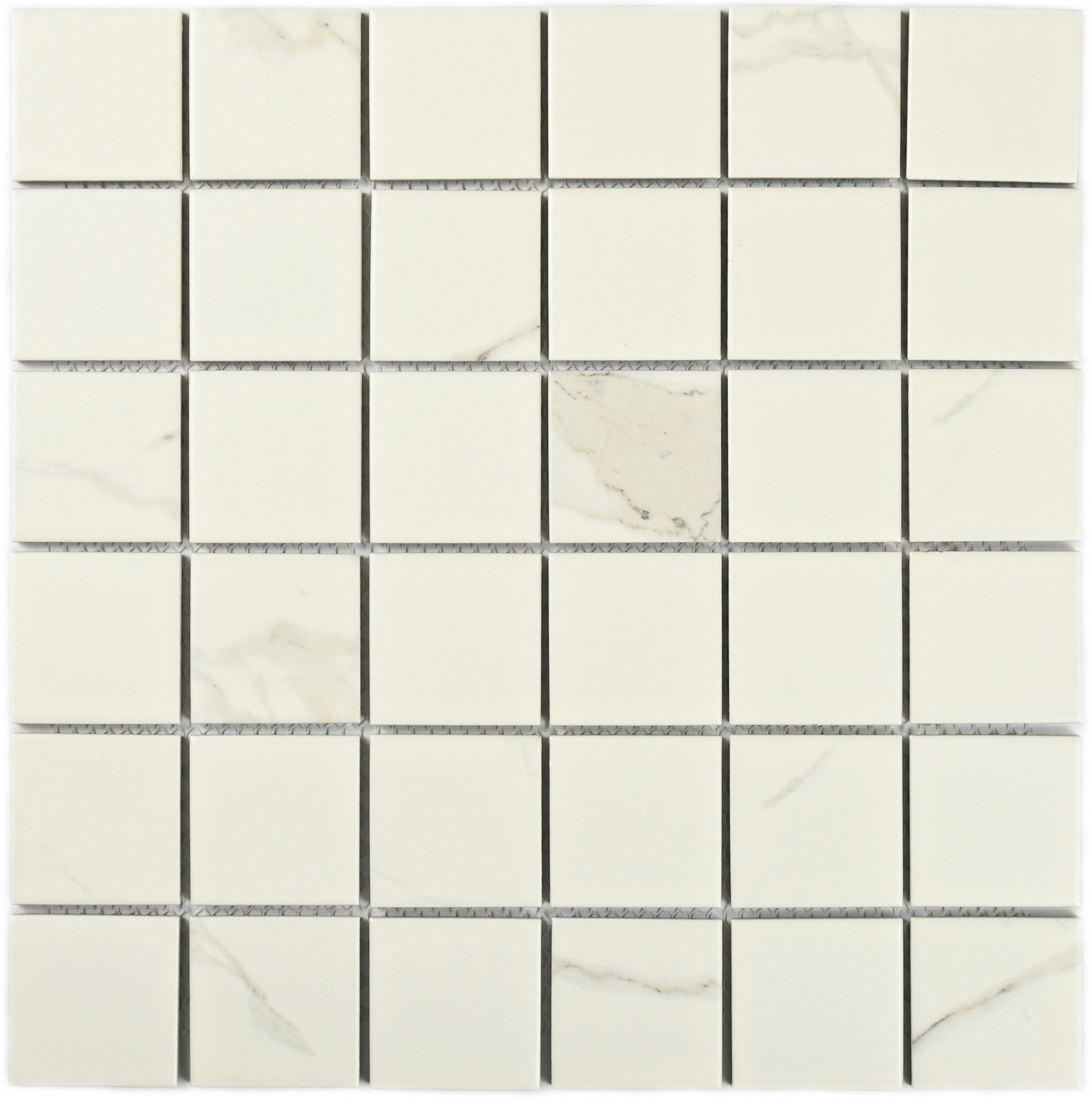 На пол Керамическая мозаика Carrara-48 6х48х48 303х303