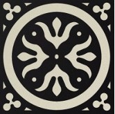 Декоративная вставка Метлахская плитка 100N011D005 ENC11 Nancy 05 (BAU. NOI) 10x10