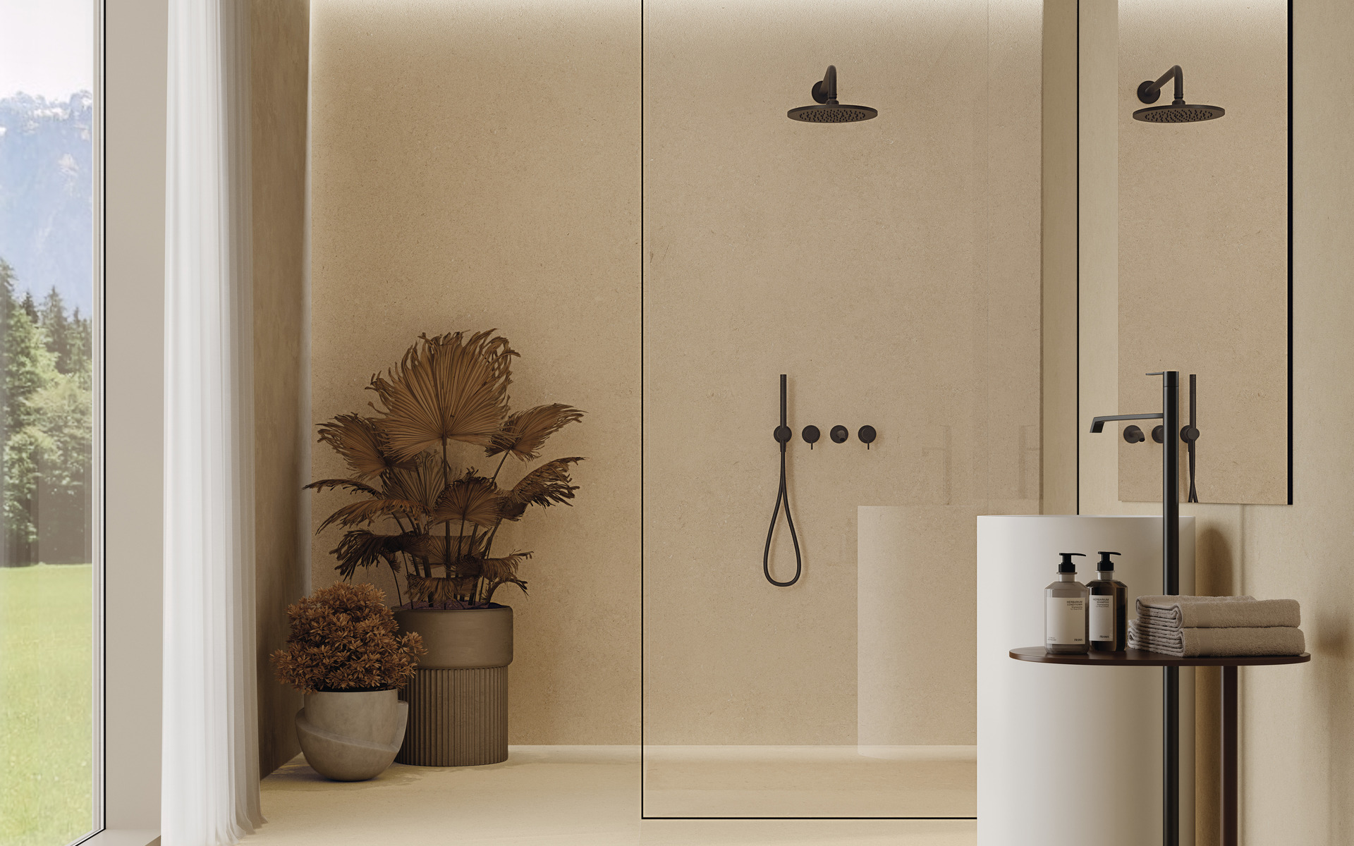 8929984 На пол Victorian Stone Moon Cream Structured 120x60 - фото 36