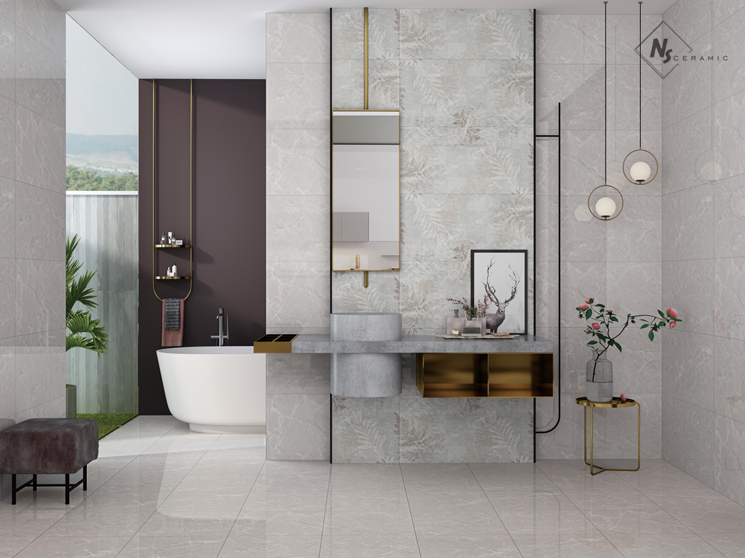 NSC8045 На пол Porcelain Tile 8045 Серый матовый 80x80 - фото 25