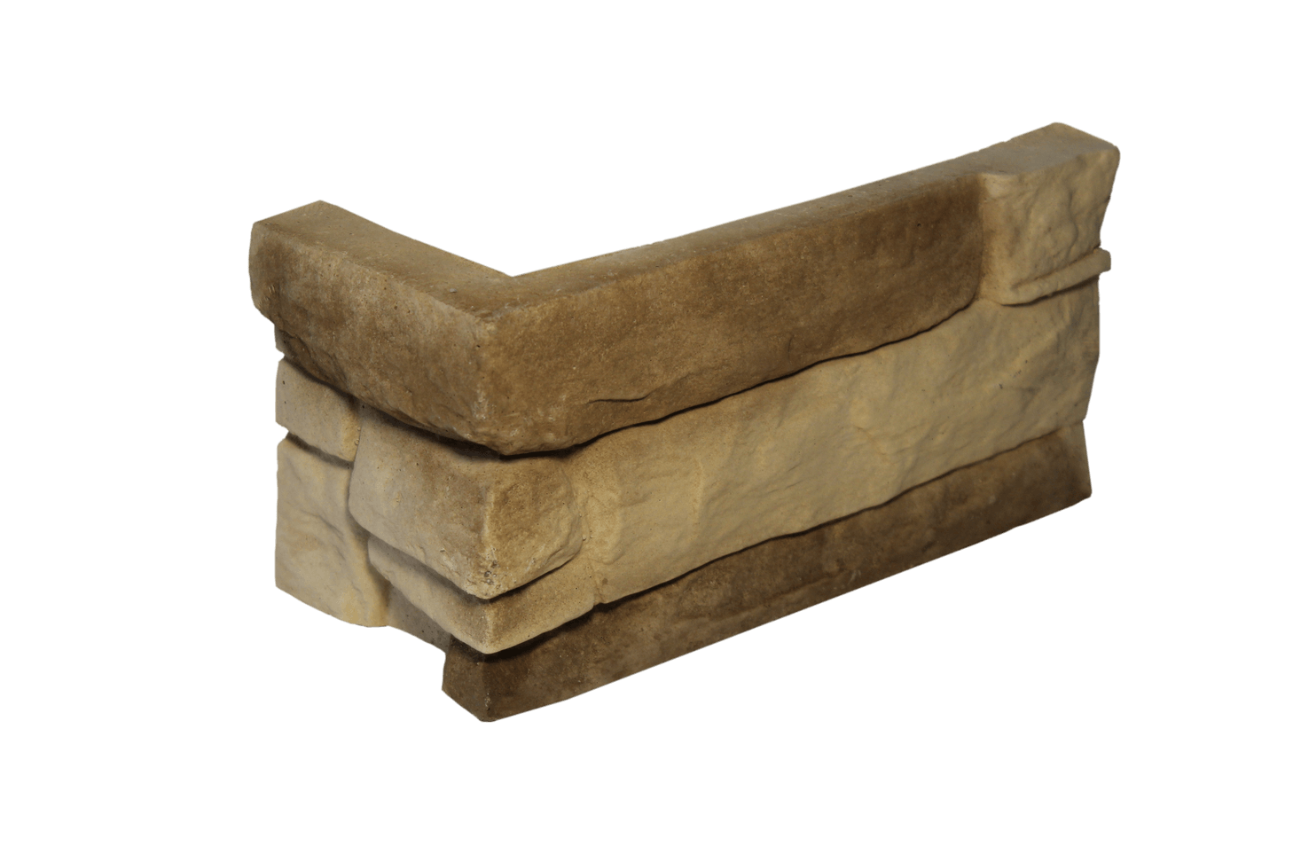 На стену Скала Бежевая Угол 85х185x92