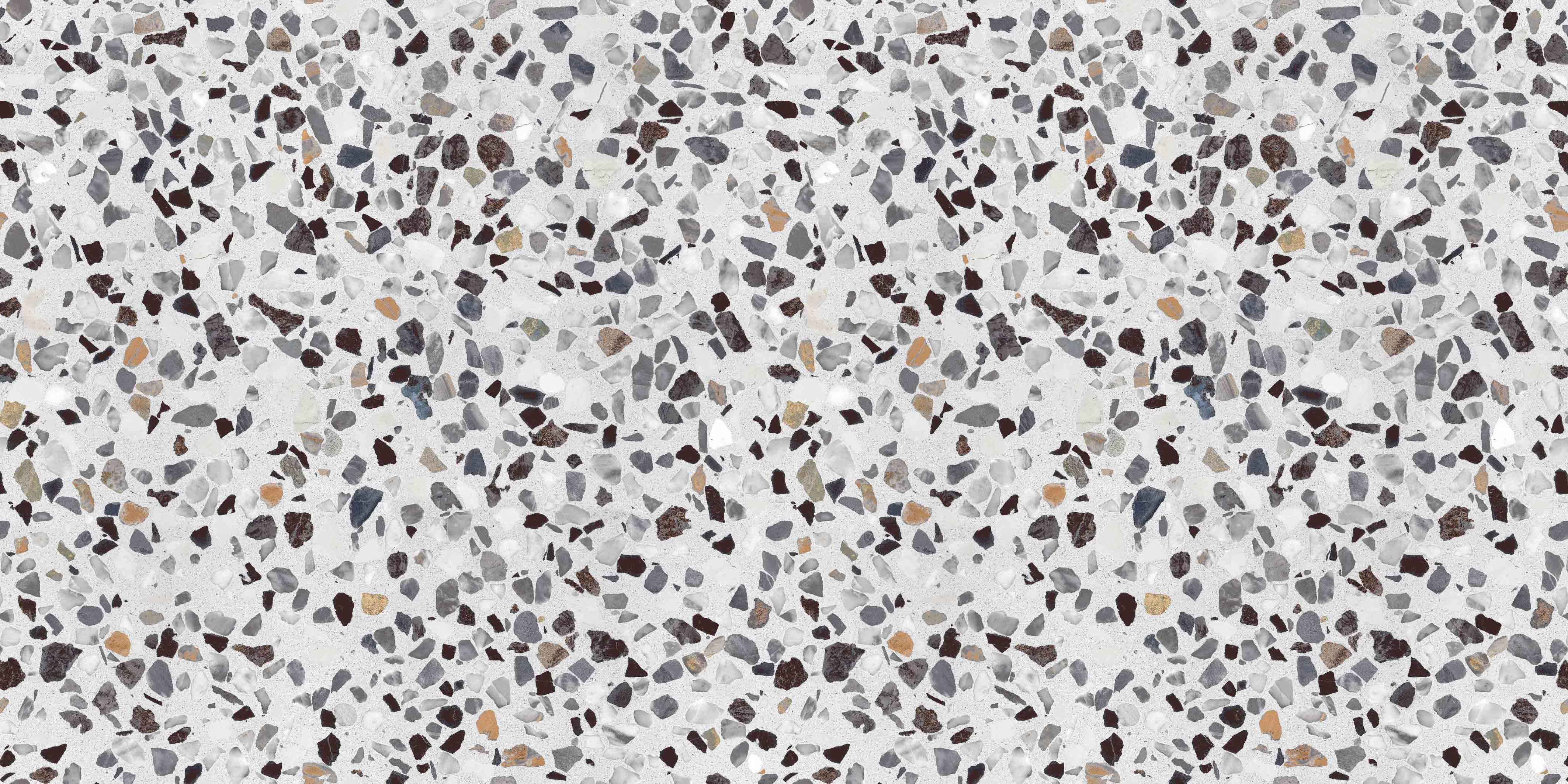 TB 12610 На пол Дизайнерский Terrazzo Bianca Чипсы 1200x600