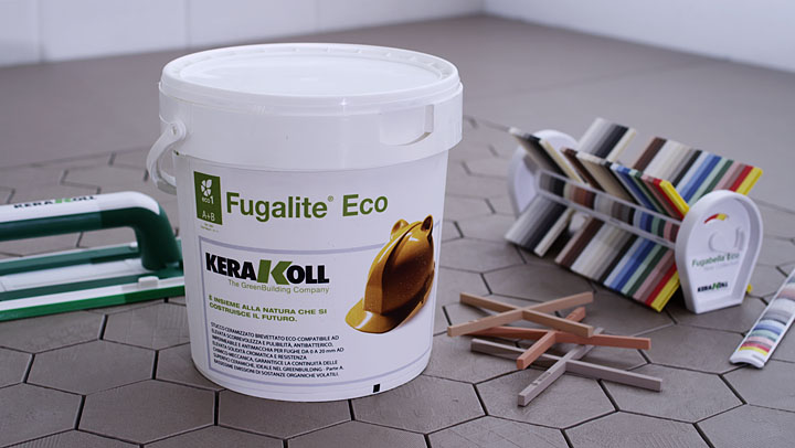 Fugalite Eco Эпоксидная затирка Fugalite Eco Cemento №44 (серый цемент) - фото 2