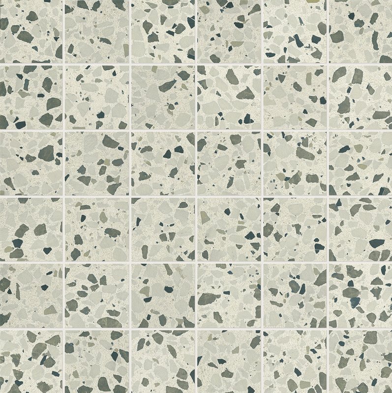 fRO7 Напольная Glim Gemme Salvia Macromosaico Matt 30x30