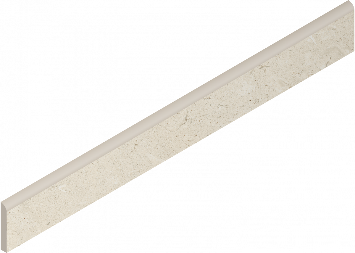 610130001627 Плинтус Аура Стоун Уайт 7.2x60