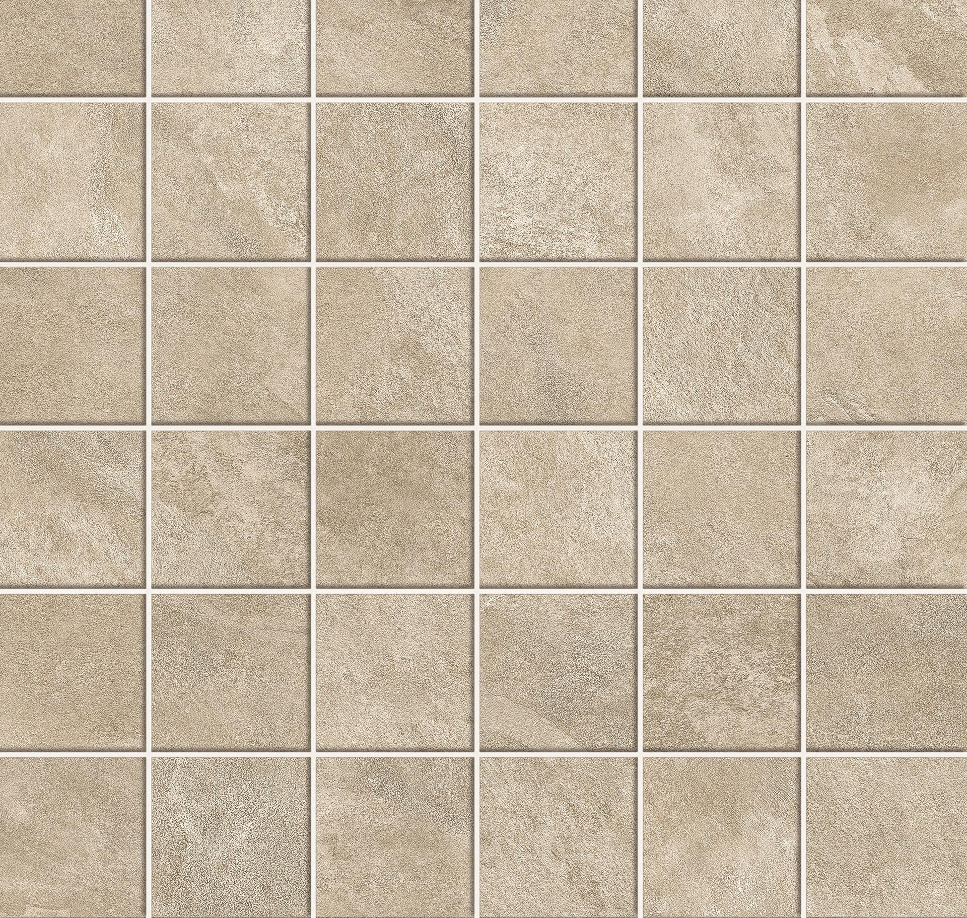610110001514 На пол Rinascente Slate Gold Mosaic 30x30