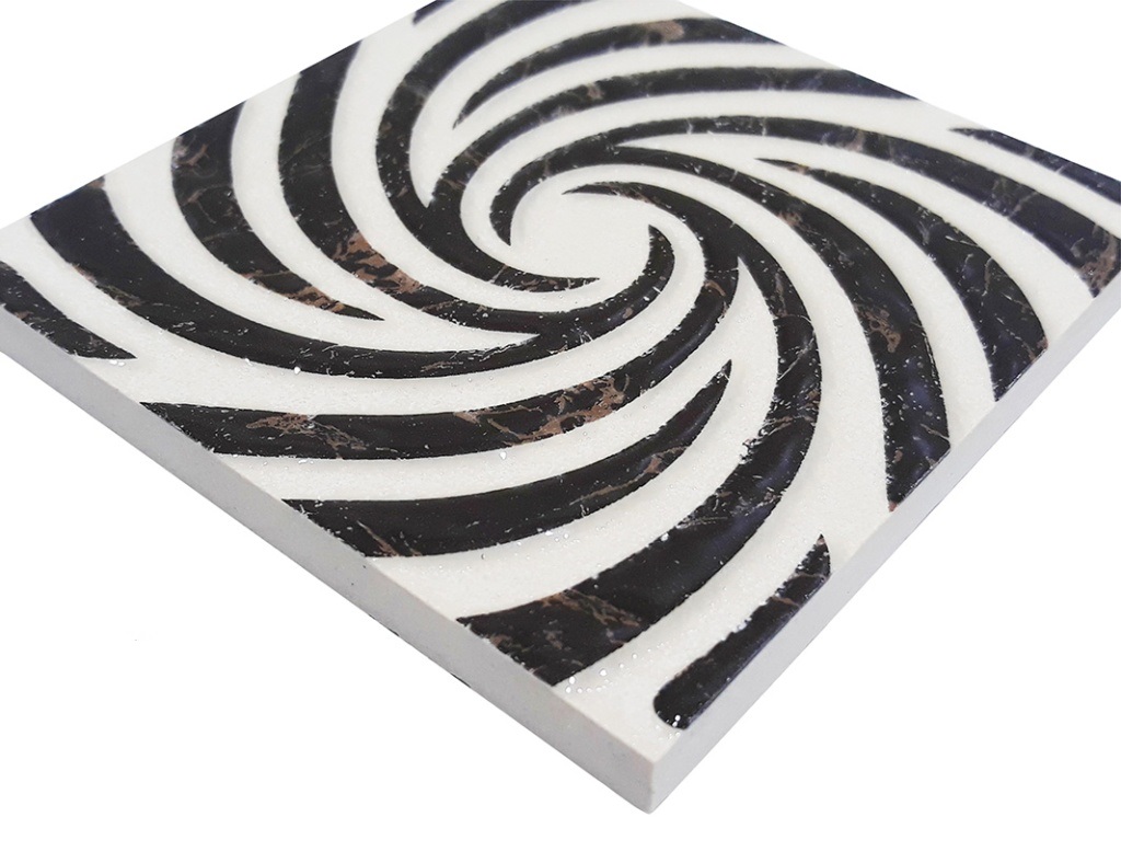 ВК 204 Декоративная вставка Керамические вставки Иллюжн 8х8 - фото 2