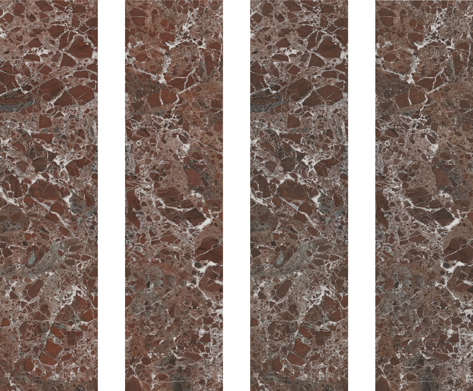 На пол Full Body Amethyst Red Texture 795х3200х12 - фото 2