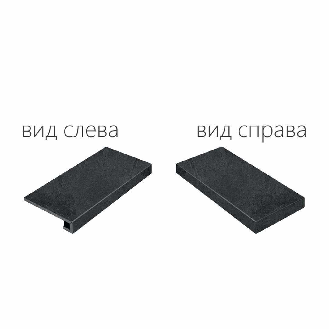 620070000860 Ступень Materia X2 Титанио 33x60 Угловая Правая Натуральная