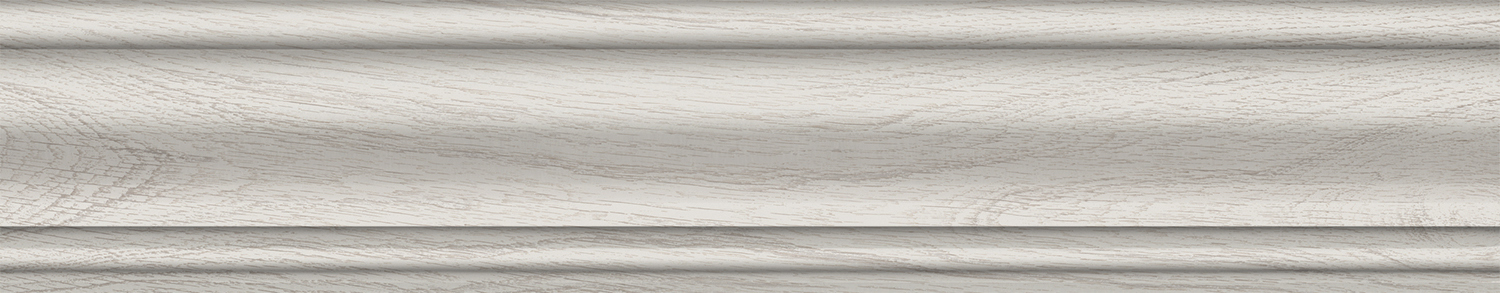 SG5268/BTG Плинтус Монтиони Белый Матовый Натуральный 39.6x8x1.55