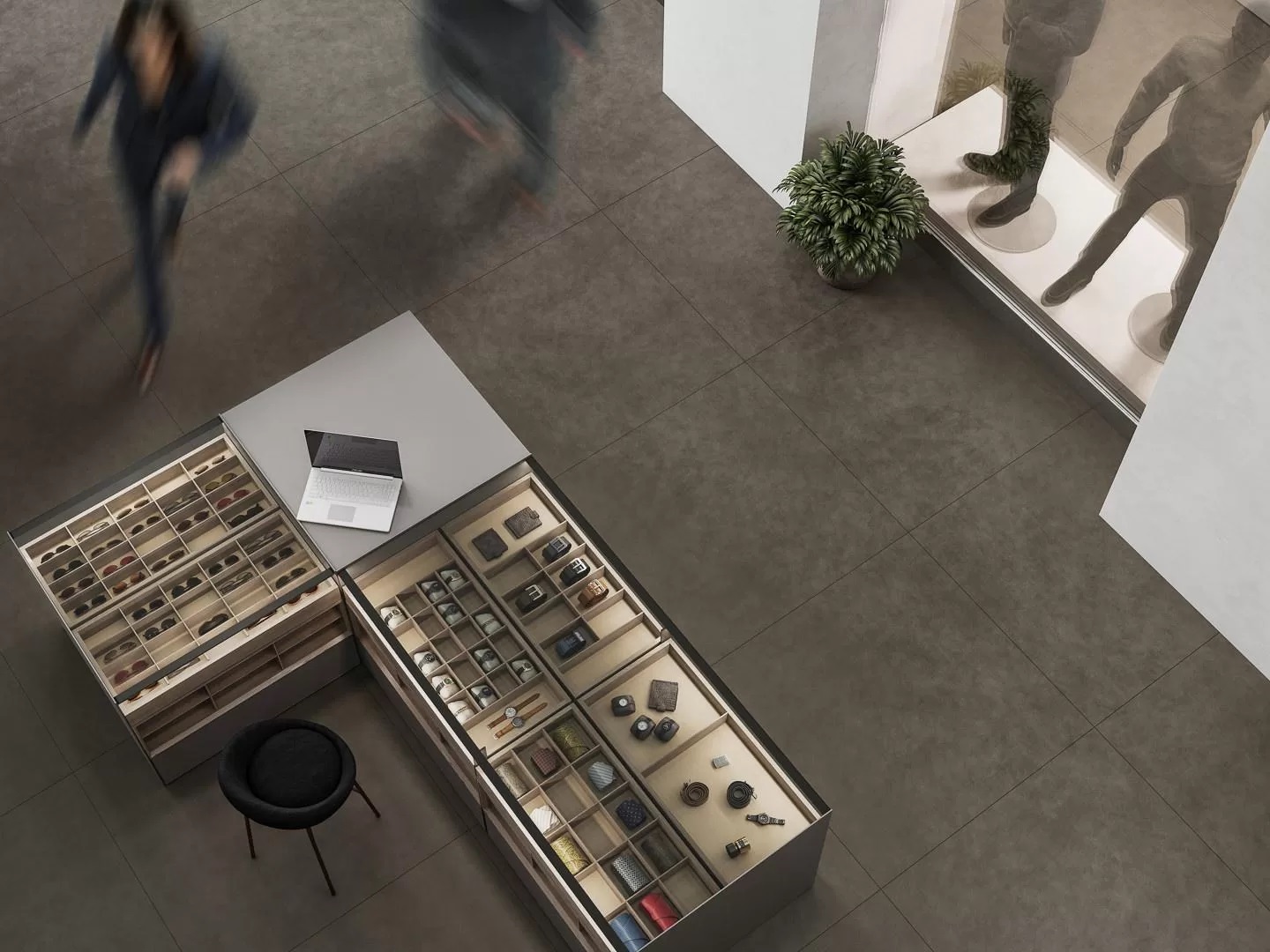 DD642120R/GCF Ступень Про Чементо Клееная Зеленый Матовый 33x60 - фото 11