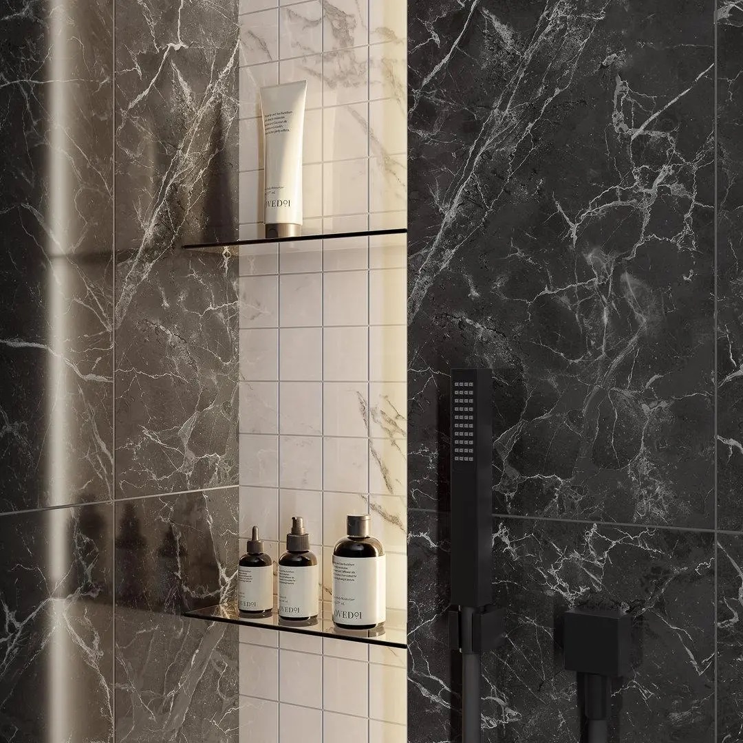 FMA033R Плинтус Коррер Белый глянцевый обрезной 30x15x1.7 - фото 13