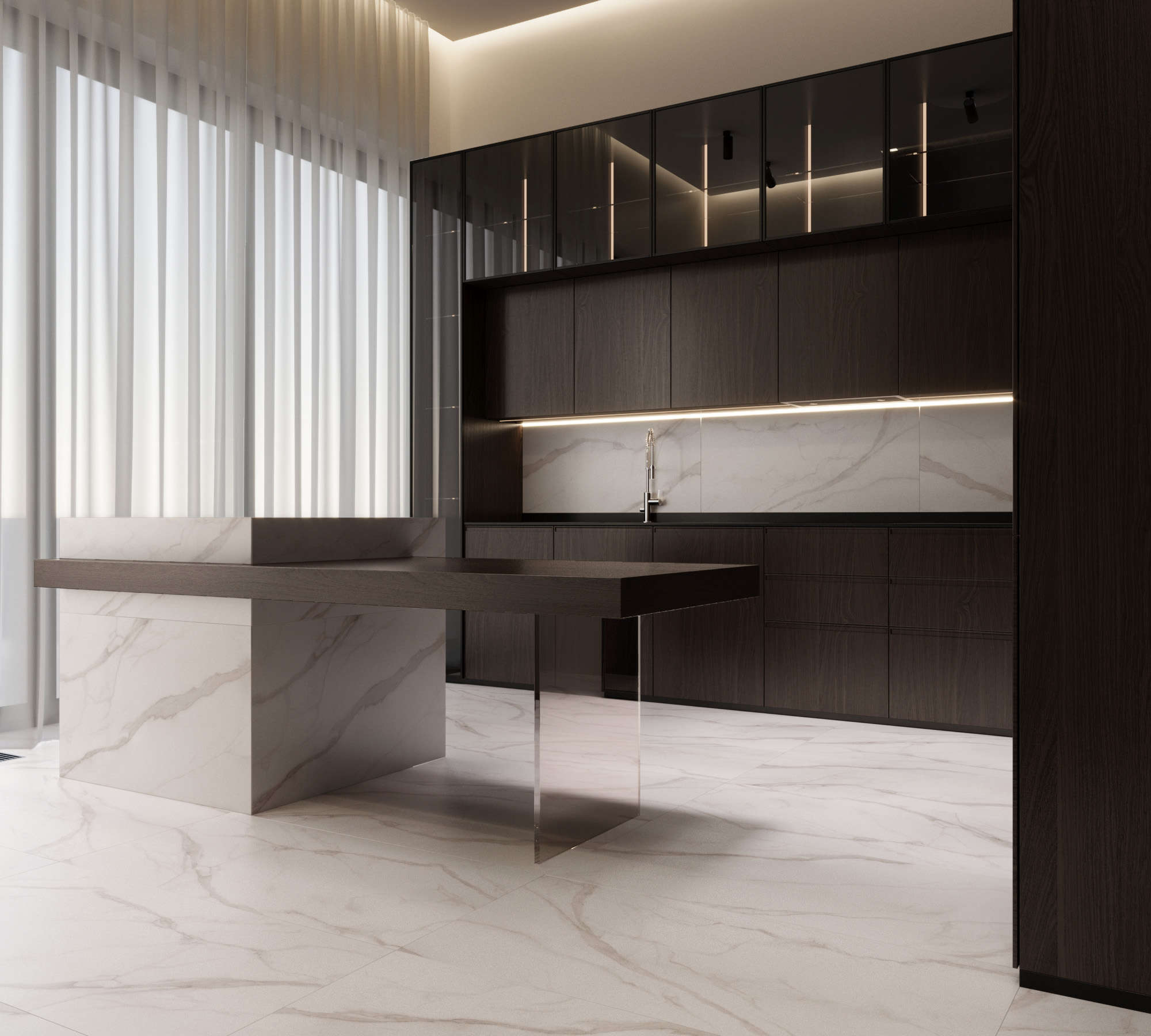Arcadia Ceramica Statuario Silk