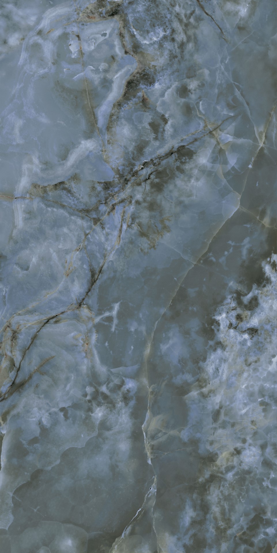 KM6012B0340R На стену Сен-Тропе Синий глянцевый обрезной 60x119.5x0.9 - фото 3