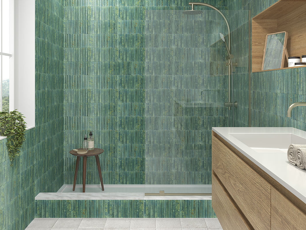 На стену Lugano Blue 15x30 - фото 3