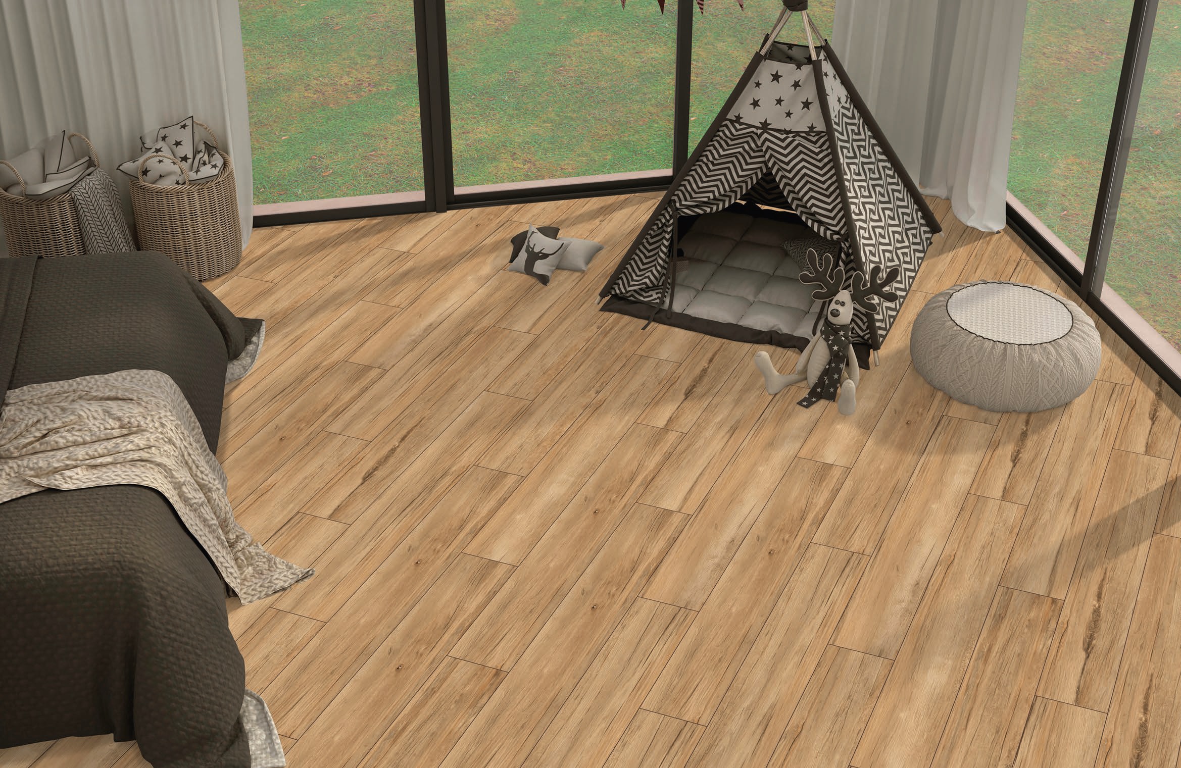 Lamore Ceramic Elmi Wood