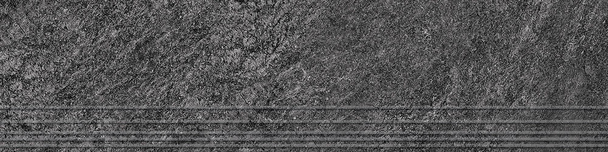 GNR12030427-S Ступень Rocks Серый темный Sugar 1200x300x9.5