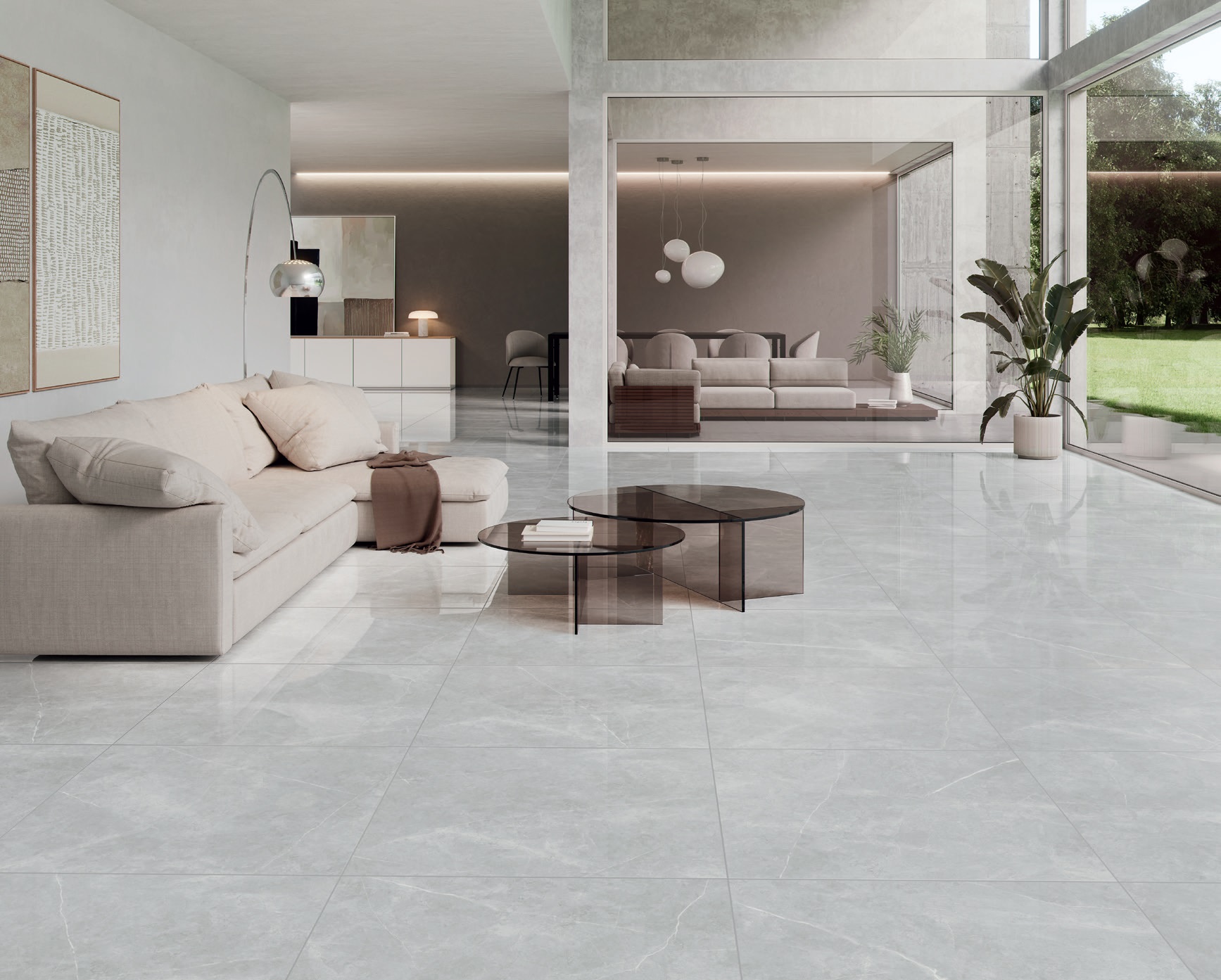CAN5NORODDKA На пол Northon Light Grey MT Rect 60x120 - фото 2