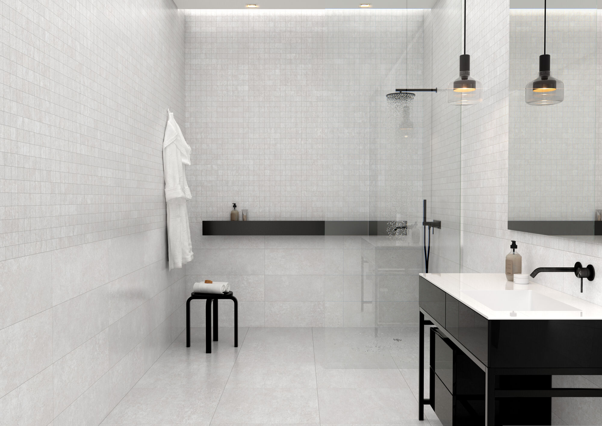 27605 Декор Grunge Floor D.Beige Mosaic/AS/30X30/C - фото 15