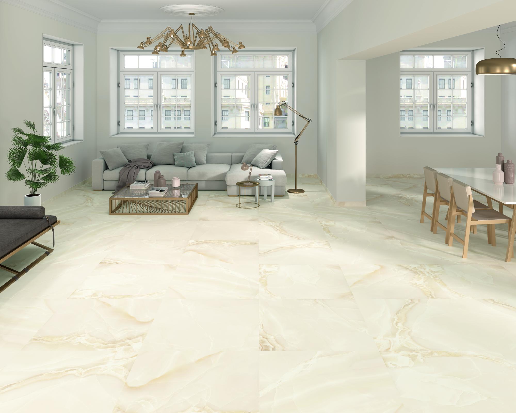 188311 На пол Selene Light Satin 90x90 - фото 12