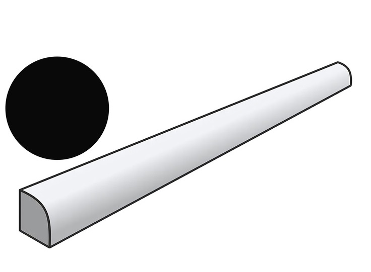23175 Бордюр Evolution Jolly Negro Mate 1.2x20