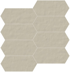 749587 Декор Neutra 6.0 02 Polvere Mosaico C Esagono 7.5x15 30x30