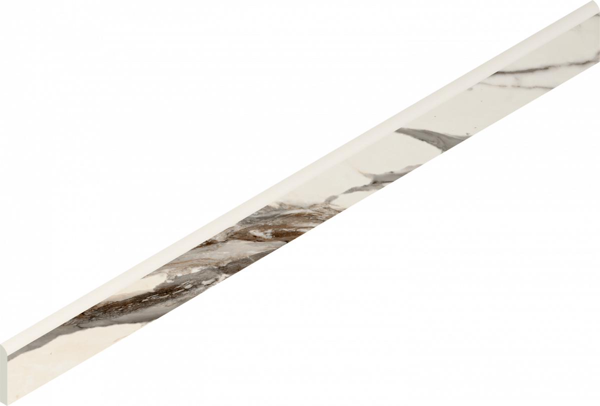 610130007569 Плинтус Avantgarde Calacatta Warm Battiscopa Cer 7.2x80