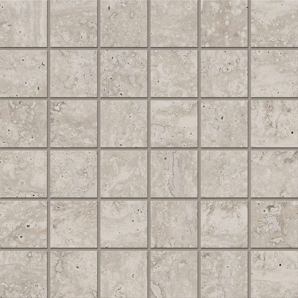 Mosaic/RE01_NS/30x30x8/5x5 Декор Stride RE01 White Неполированный (5х5) 30x30