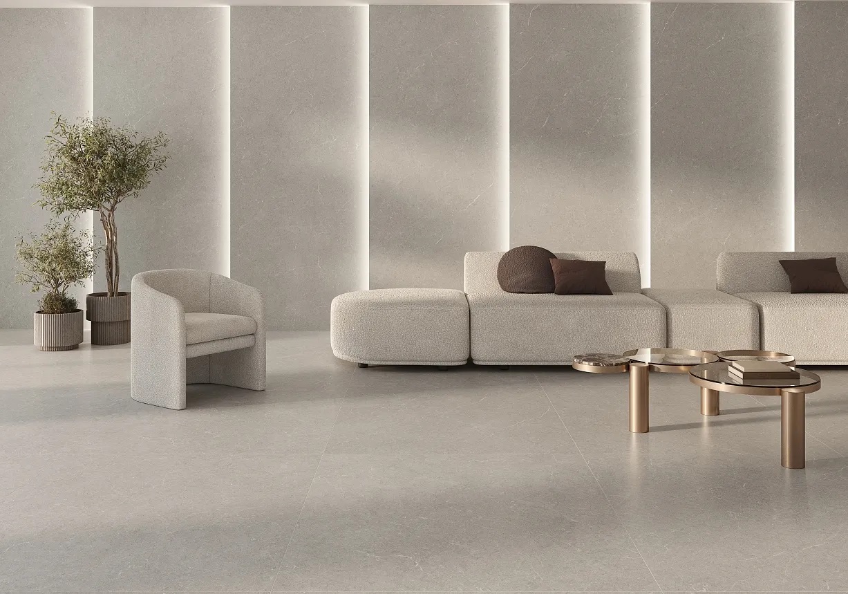 На пол Bergstein Ivory Matt Rect 60x60 - фото 3