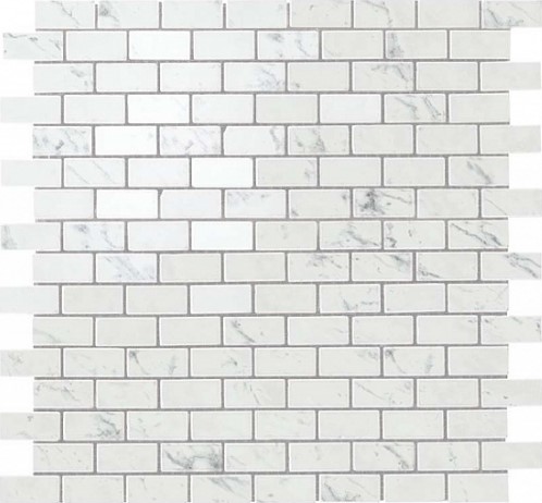 AS34 Декор Marvel Stone Carrara P. Mosaico Lapp. Burattato