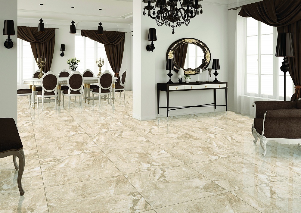 PR204 Напольный Brecia Ivory Polished 600x1200 - фото 7