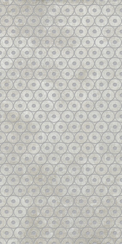 752606 Декор Tesori Decoro Anelli Grigio Argento 6mm 120x240