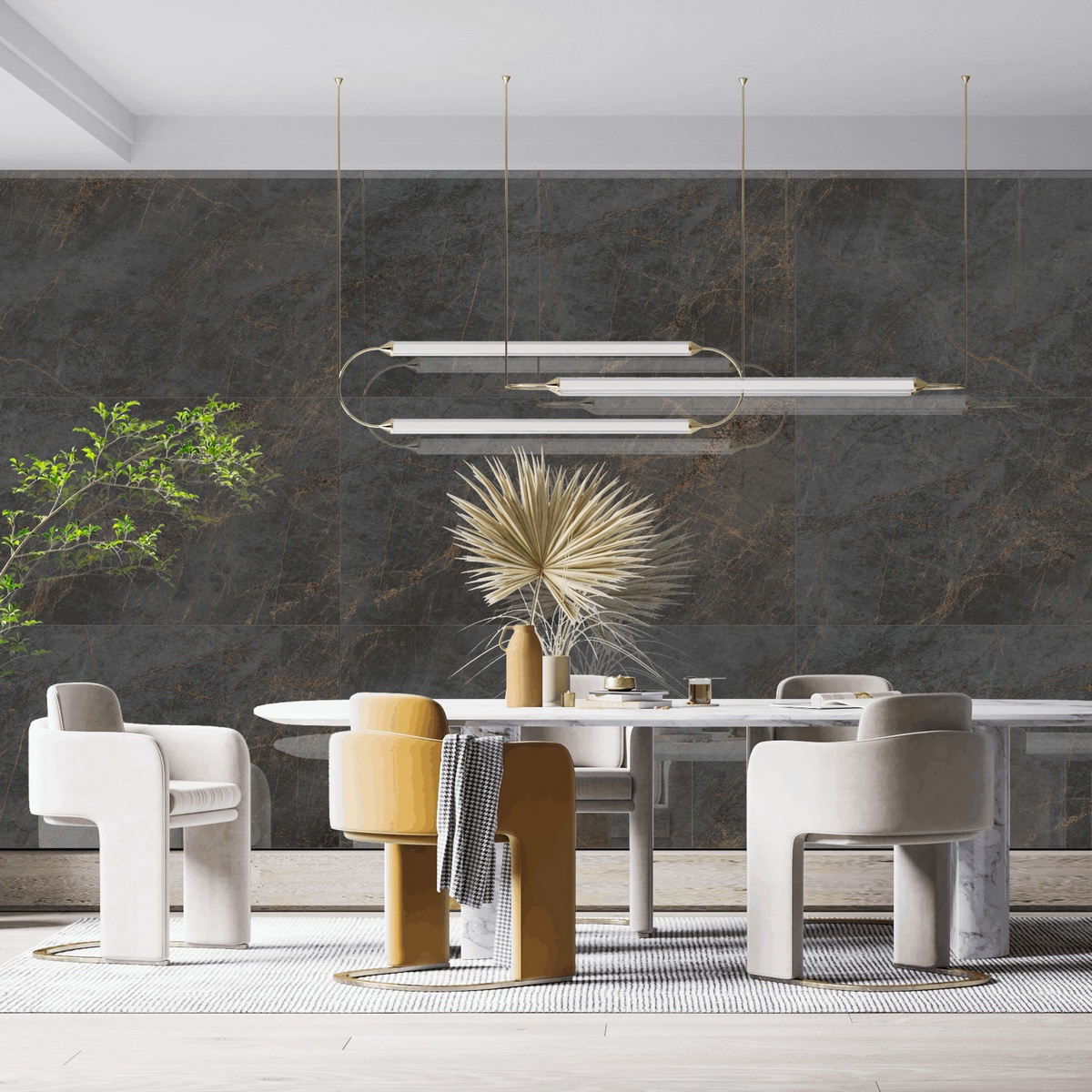 N20636 На пол Marble Antique Nero Lap Carving 60x120 - фото 32