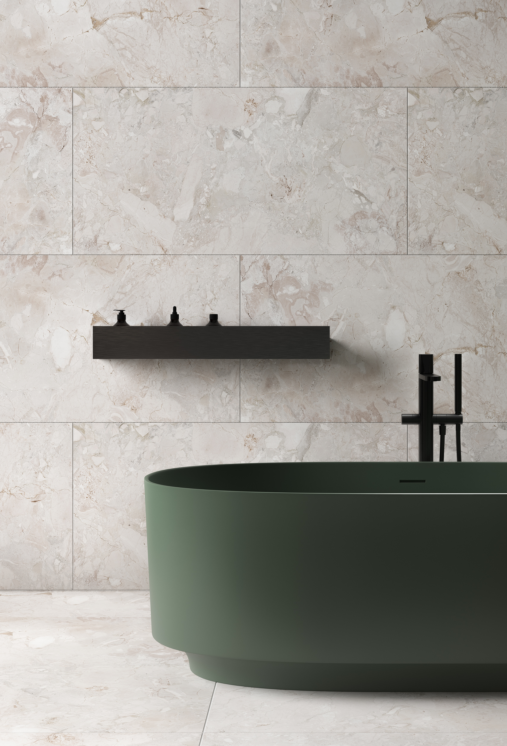 2198 На пол Pro Milano Black Matt Shape 4D 120x60 - фото 14