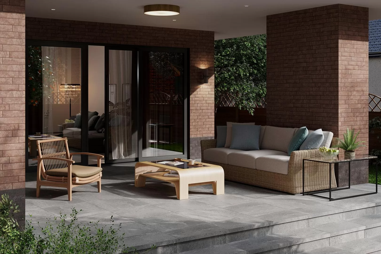 26310 На стену Марракеш Коричневый светлый матовый - фото 5