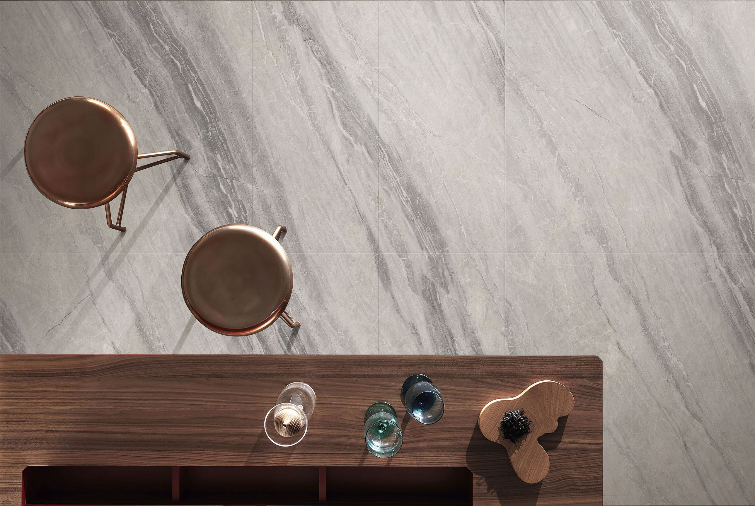 D5884BM На стену Marble Ceramic Assinis Grey POL 120x60 - фото 6