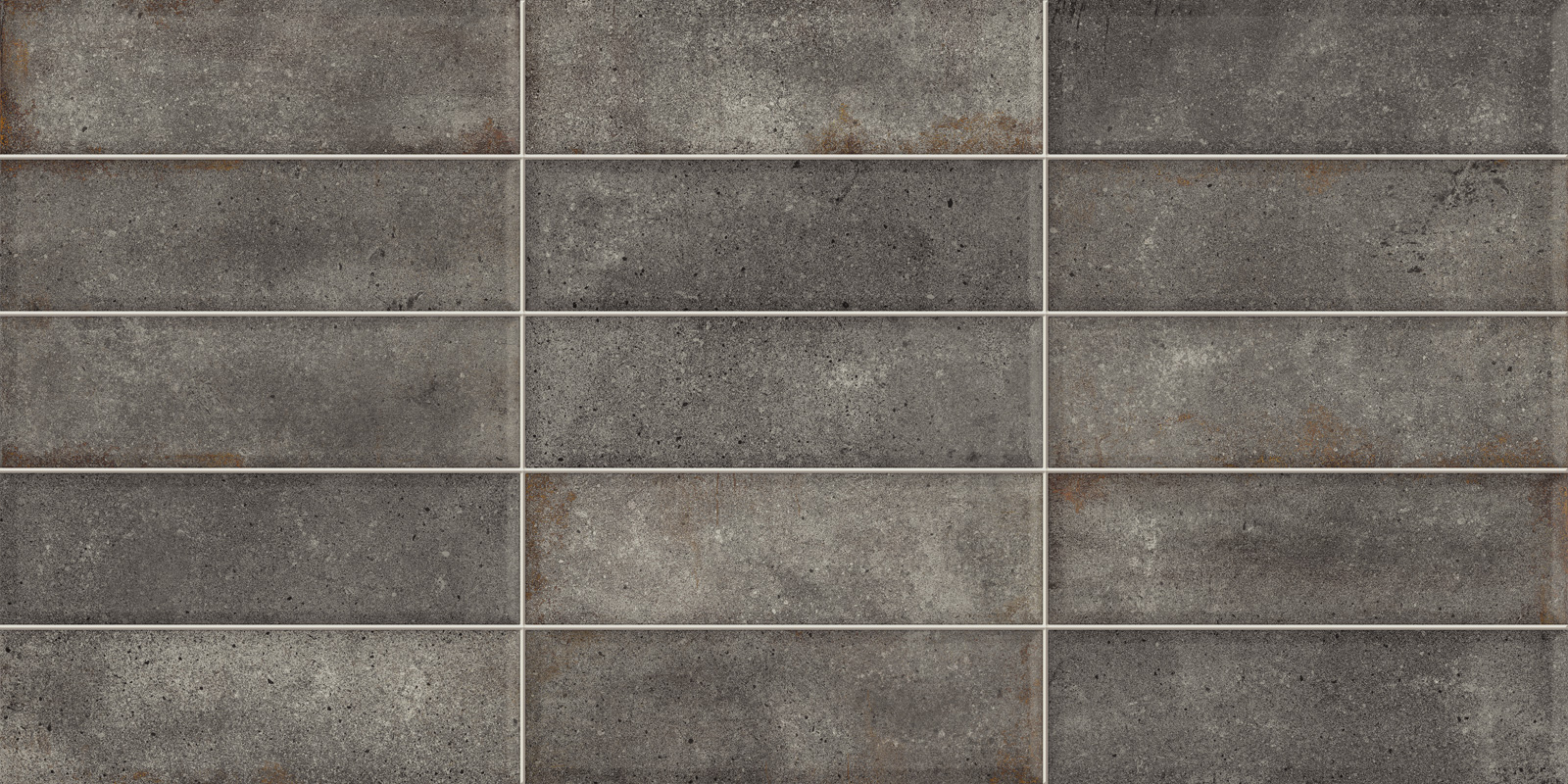 WT36ELR17 На стену Elbrus Brick Graphite 300x600x9 - фото 3