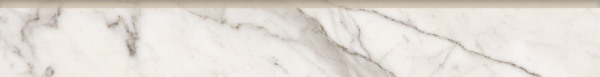 K-1000/LR/p01/76x600x10 Плинтус Marble Trend Carrara 60x7.6 Лаппатированный