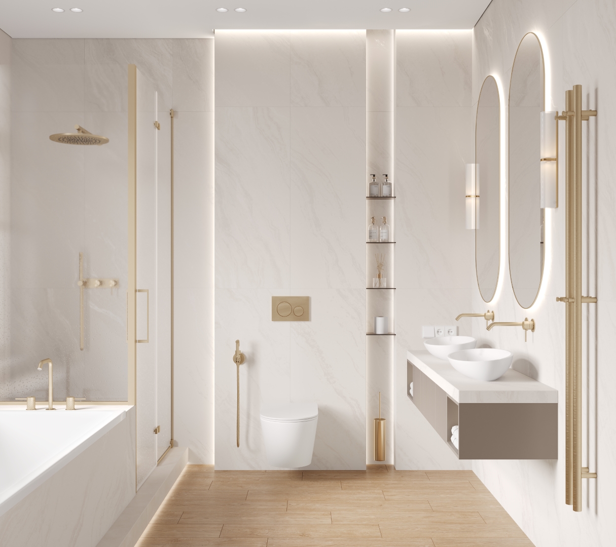 LP6012G0551R  На пол Solo Bianco белый глянцевые чернила 59.5х119.1 - фото 13