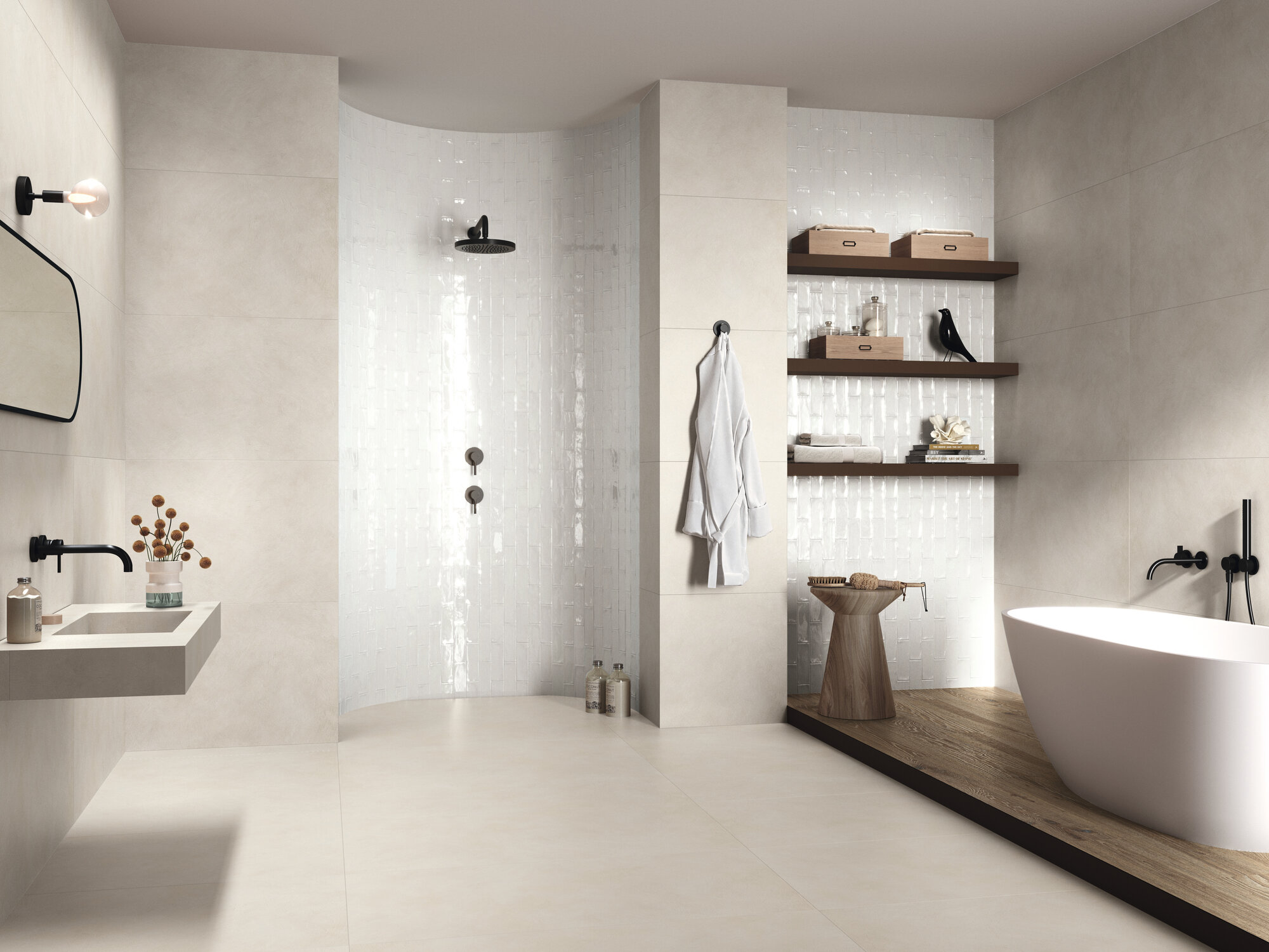 A044317 На пол Verse Mud Rect 60x120 - фото 24