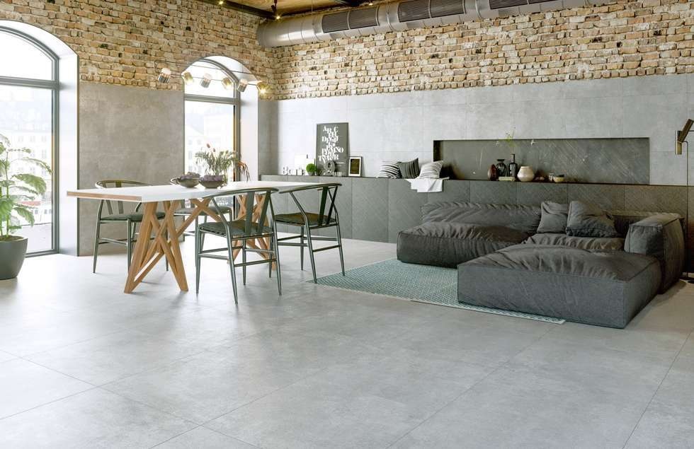 На пол Concrete Anthracite 60x120 - фото 4