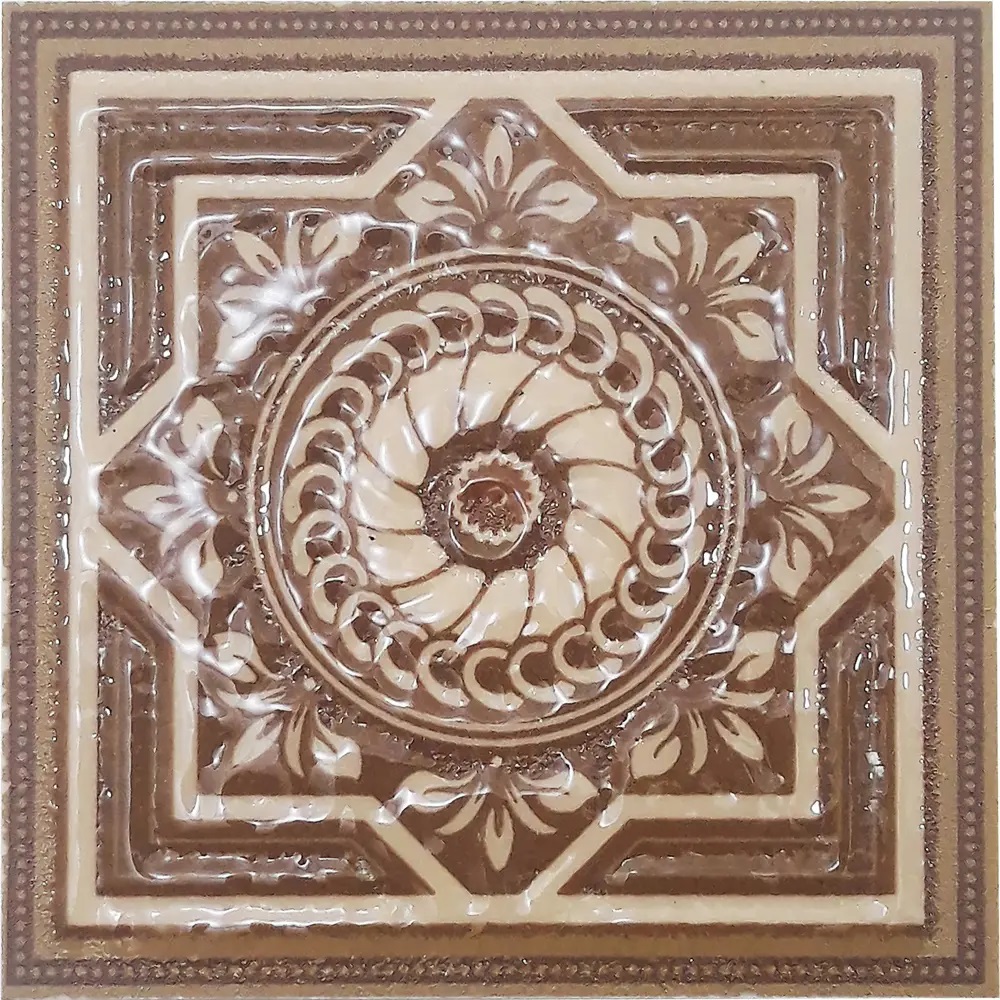 ВК 101 Декоративная вставка Керамические вставки Византия 7х7