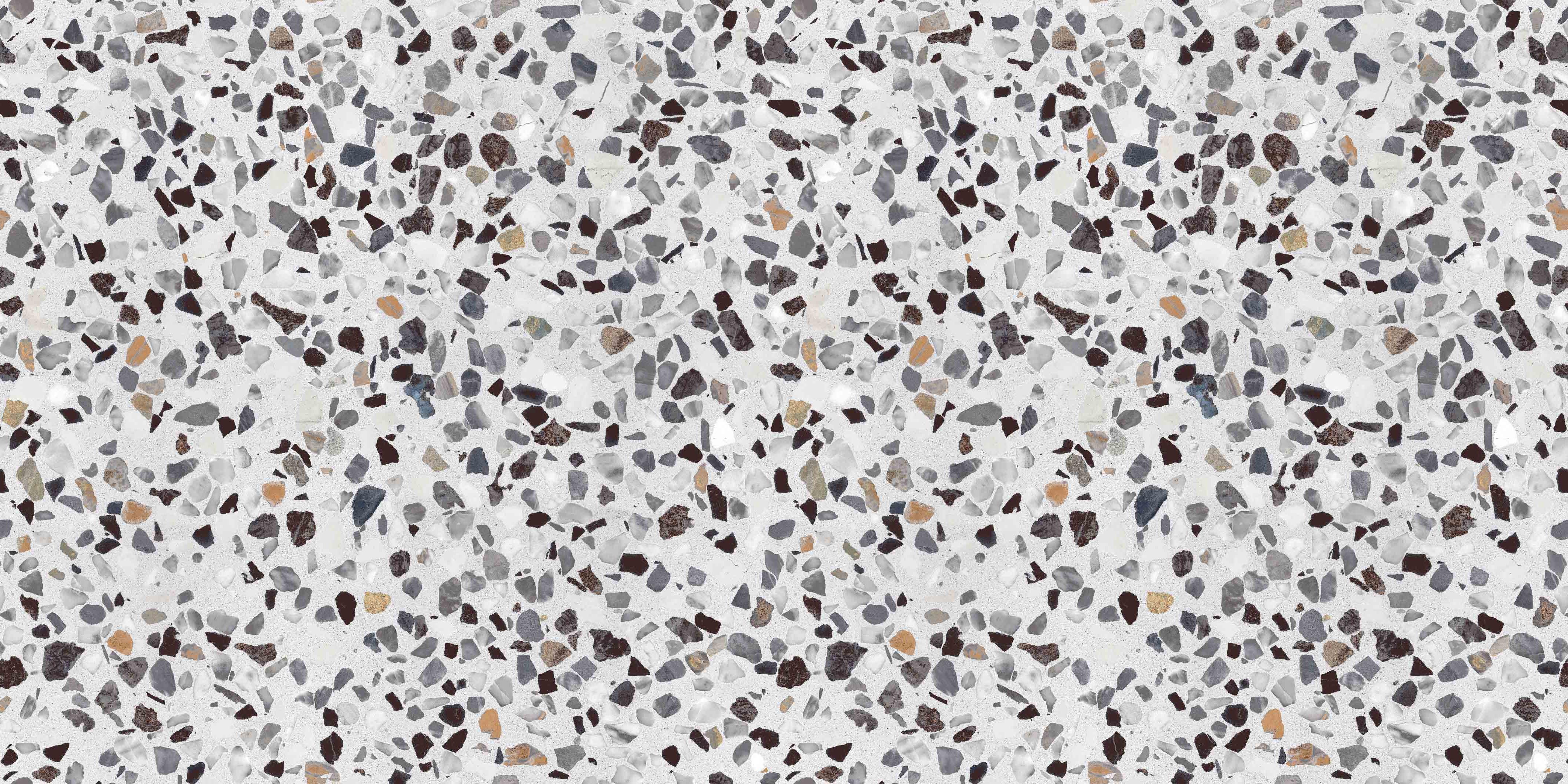 TB 12610 На пол Дизайнерский Terrazzo Bianca Чипсы 1200x600 - фото 3