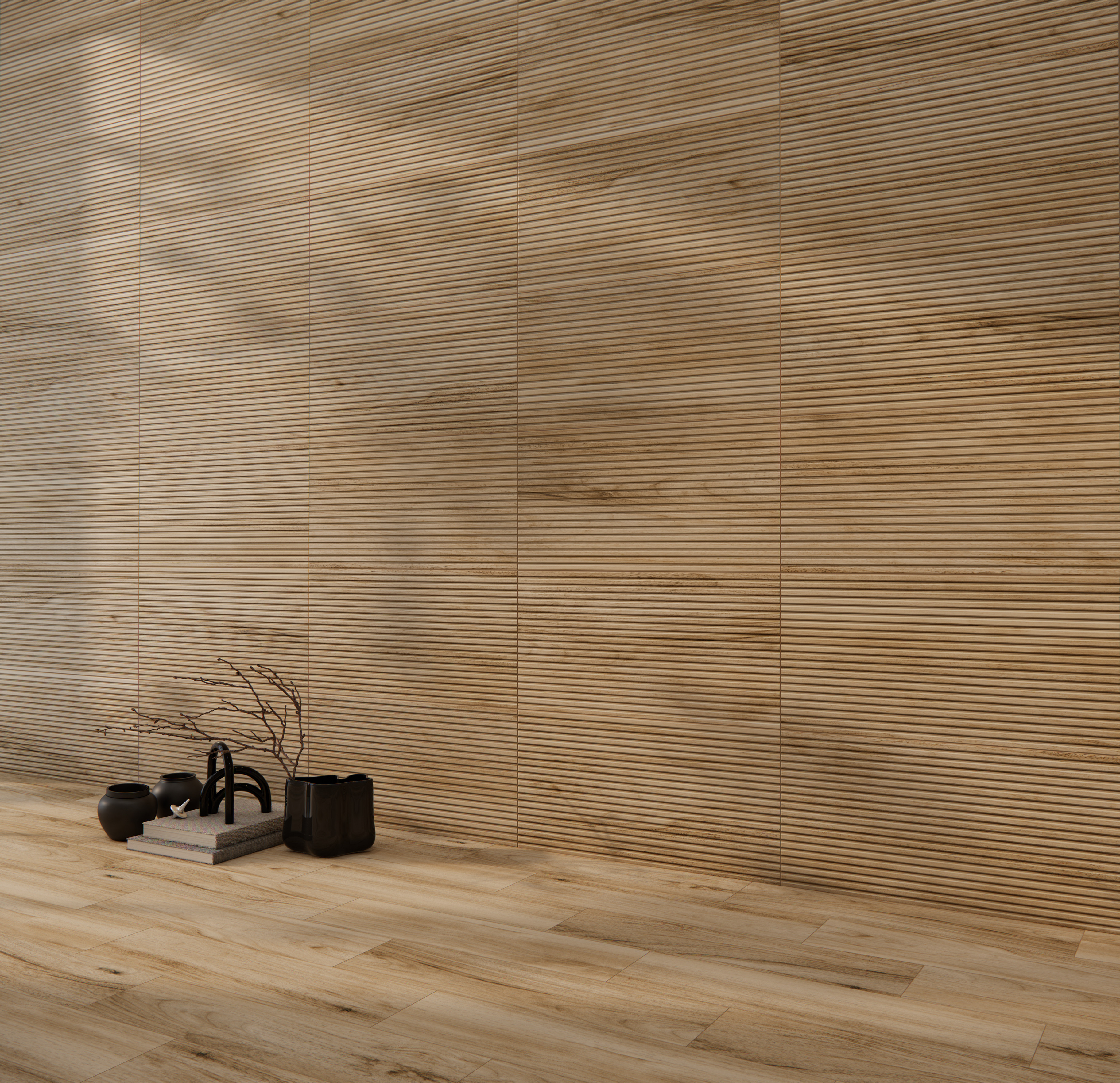 4810531166986 На стену Ясень/Ash Темный Полоса Матовый 30x60 - фото 9