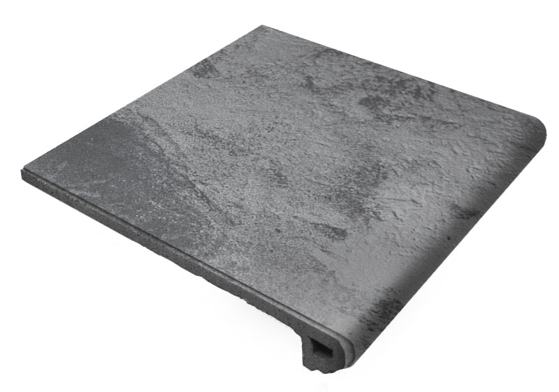 906860 Ступень Metal Peldano Redondo 33 Black 32.5x33