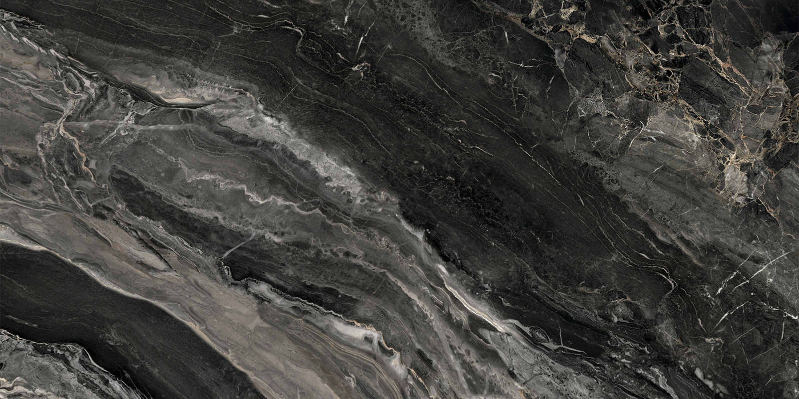 60120KRT99P На пол Karpaty Marble black полированный 600x1200x7 - фото 7