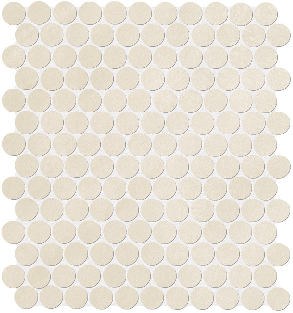 Декор Color Now Beige Round Mosaico