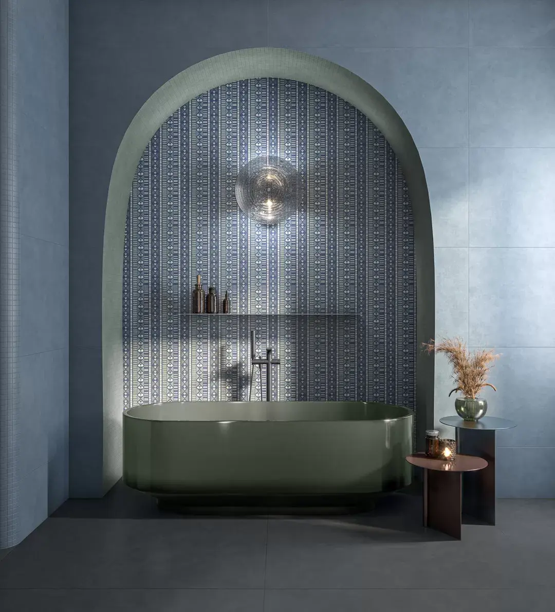 KMD3STA008BN Декор Шавен 2 матовый 20x20x0.69 - фото 3