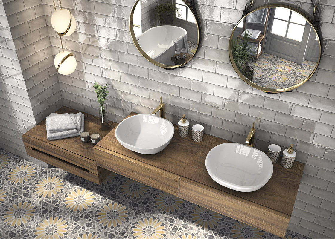 На стену Camden Azurro 10x20 - фото 9