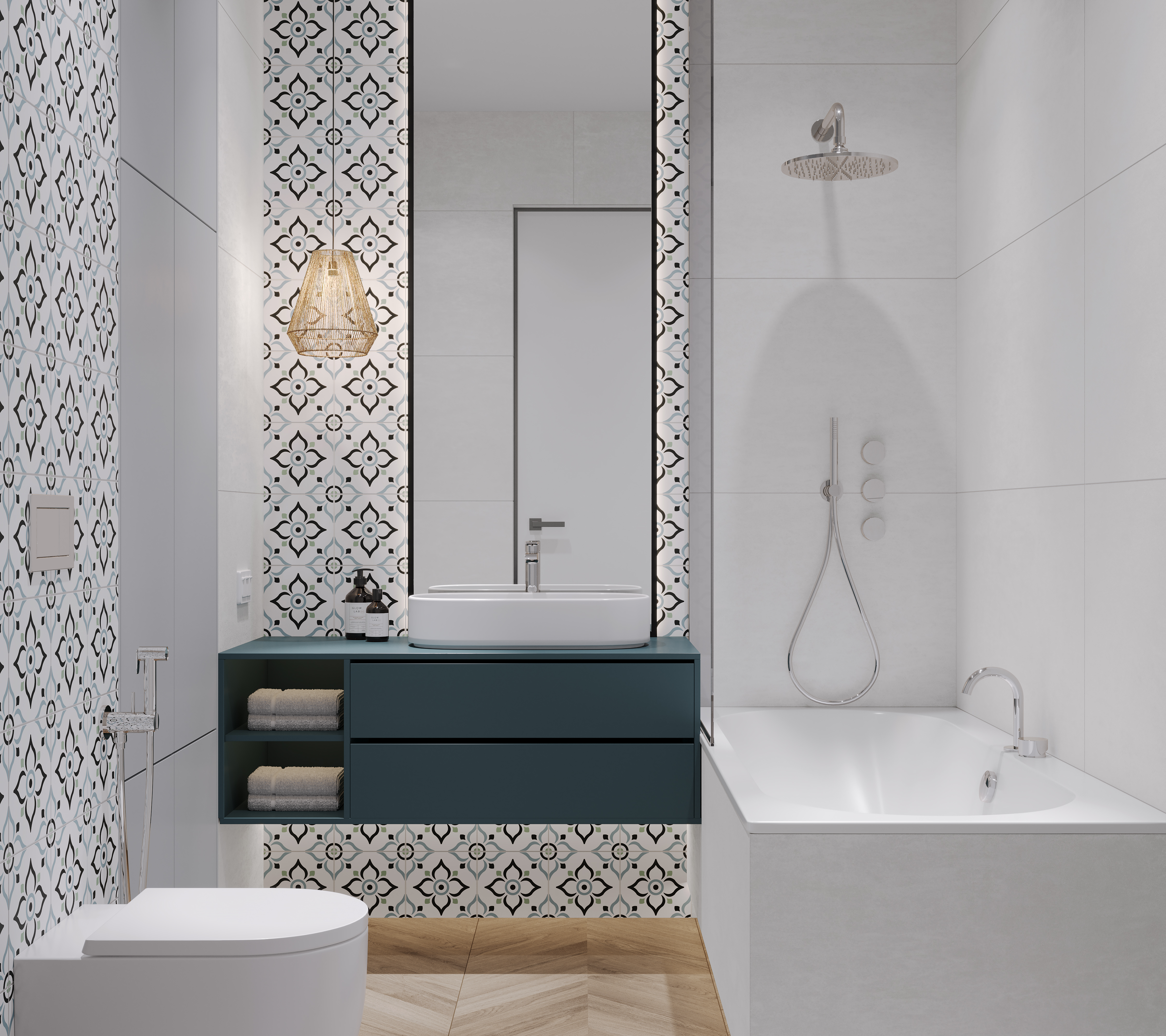 На пол Талавера Белый матовый 19.6х19.6 - фото 2
